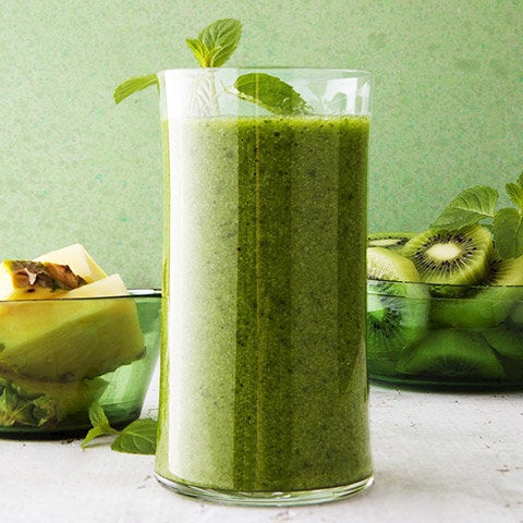 Kiwi-Mint Smoothie