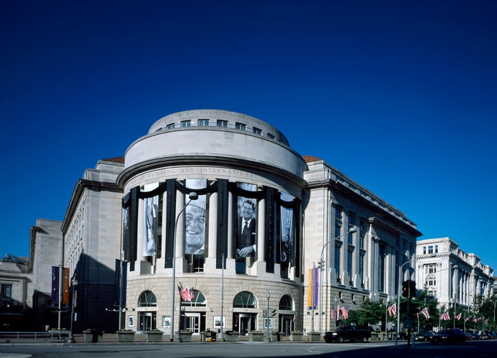 The Ronald Reagan Building, where the white nationalists of the National Policy Institution met earlier this month. 