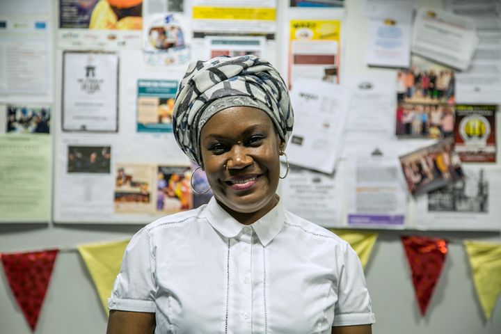 Mariam Ibrahim Yusuf will be awarded Women of the Year at the Woman on the Move awards honoring migrant and refugee women in London on Friday. 