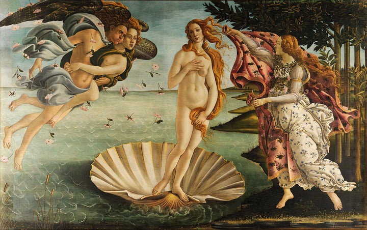 Sandro Botticelli, "The Birth of Venus," 1483-1485