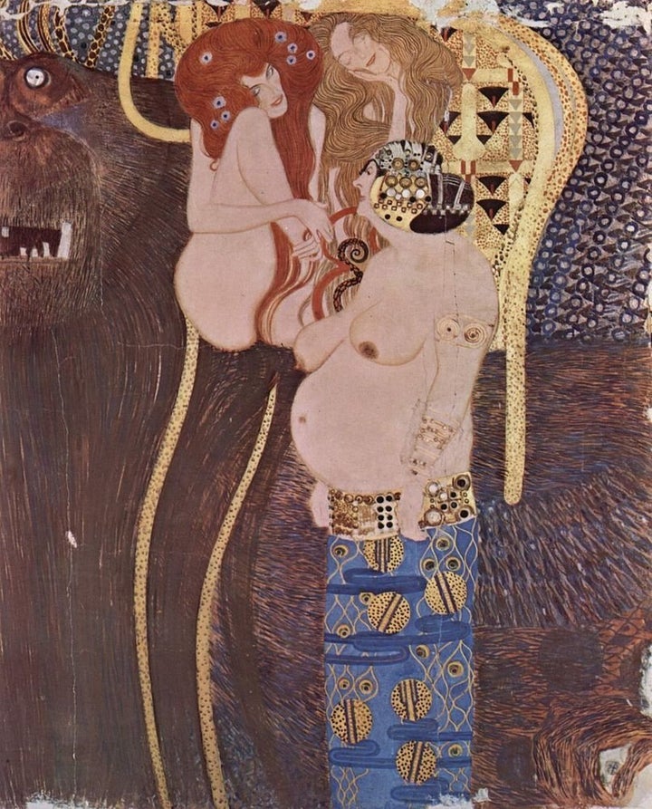 Gustav Klimt, "Der Beethovenfries," 1902