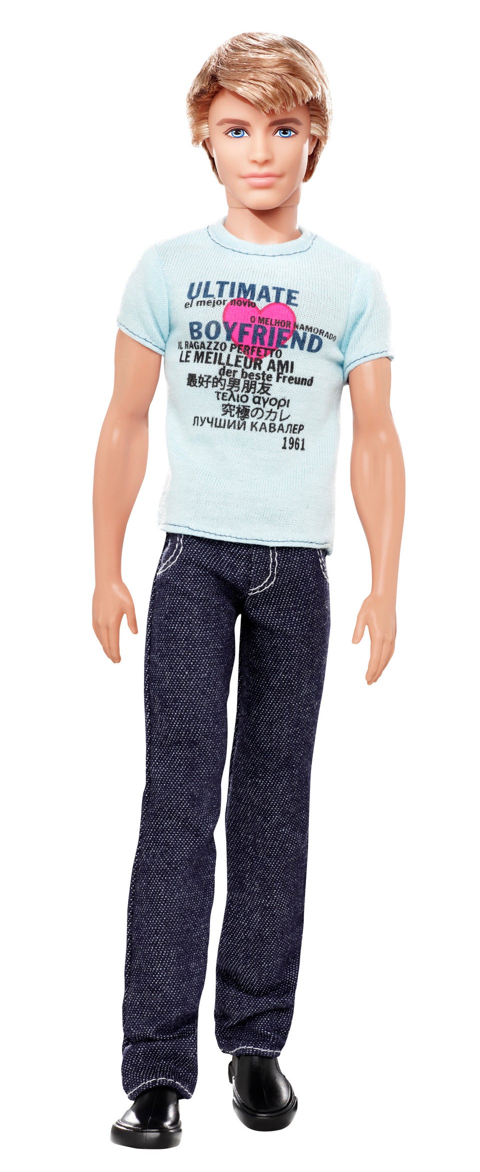 Barbie ken doll with real hair sale