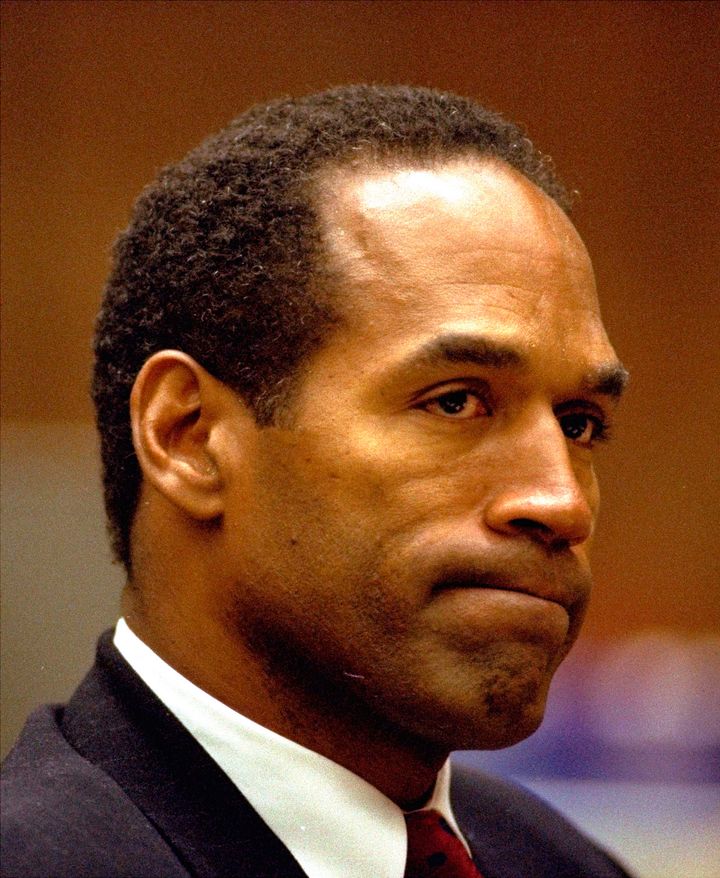 OJ Simpson was found not guilty at criminal trial in 1995