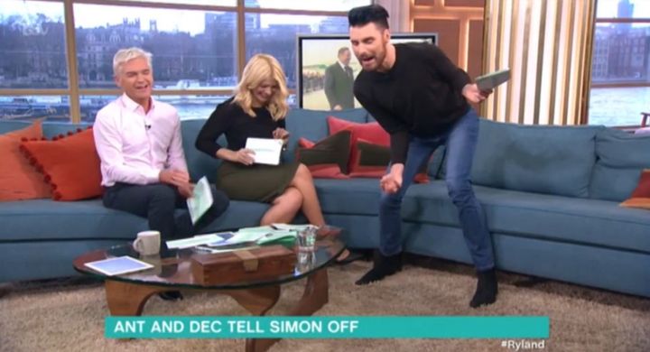 Rylan Clark was 'attacked' by moth on 'This Morning'