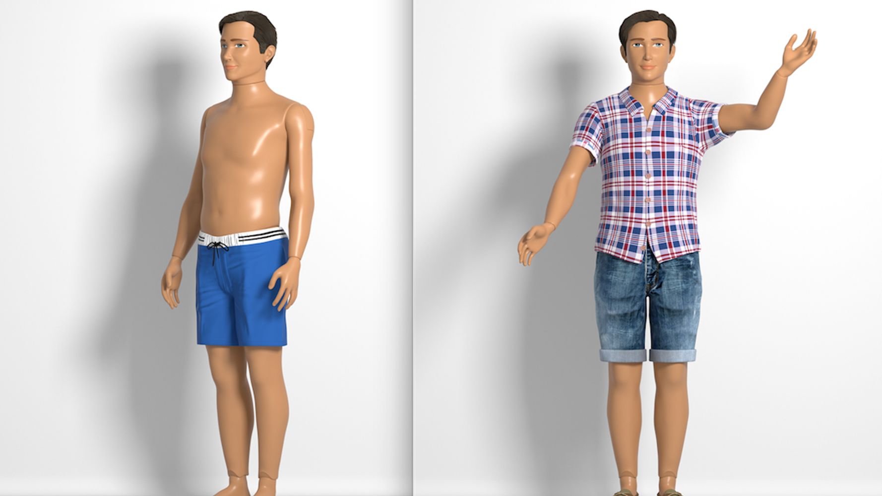 Normal Barbie' Creator Introduces New 'Normal Ken' Doll.