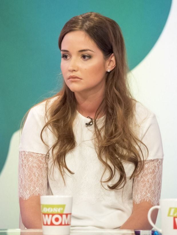 Jacqueline Jossa was unimpressed with the line of questioning