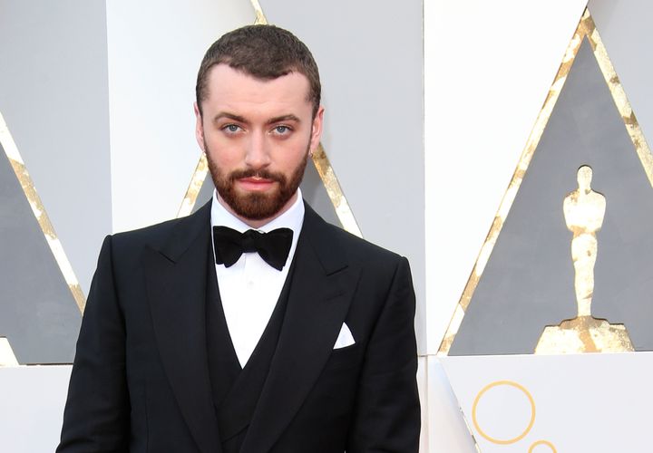 Singer Sam Smith attends the 88th Annual Academy Awards at Hollywood & Highland Center on Feb. 28, 2016 in Hollywood, California.