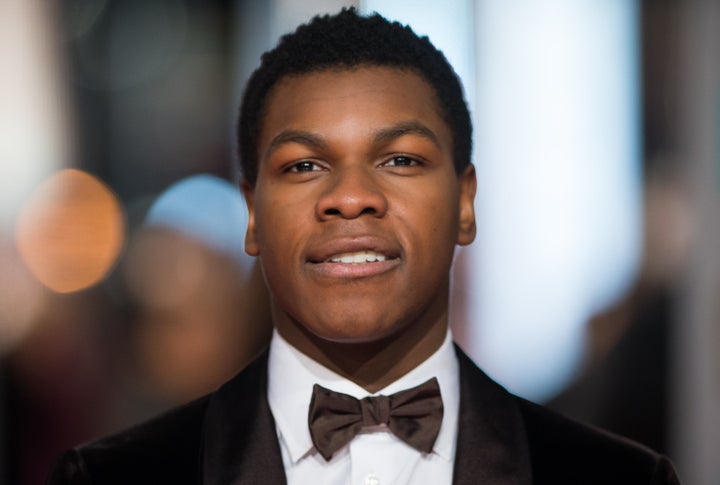 John Boyega attends the EE British Academy Film Awards at The Royal Opera House on Feb. 14, 2016 in London, England.