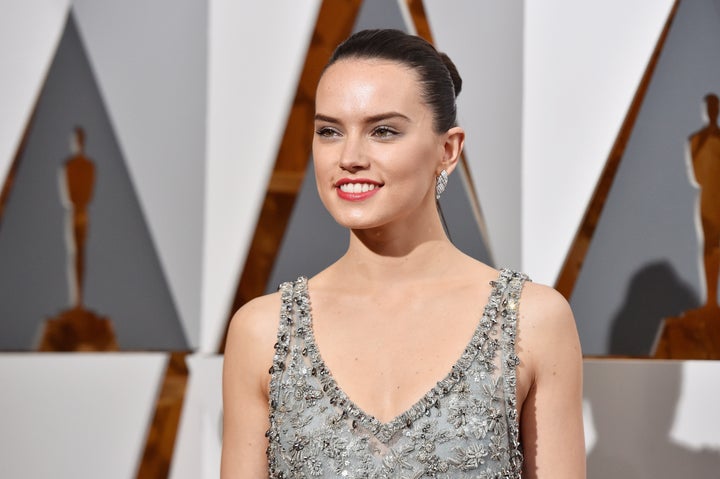 Actress Daisy Ridley attends the 88th Annual Academy Awards at Hollywood & Highland Center on Feb. 28, 2016 in Hollywood, California.