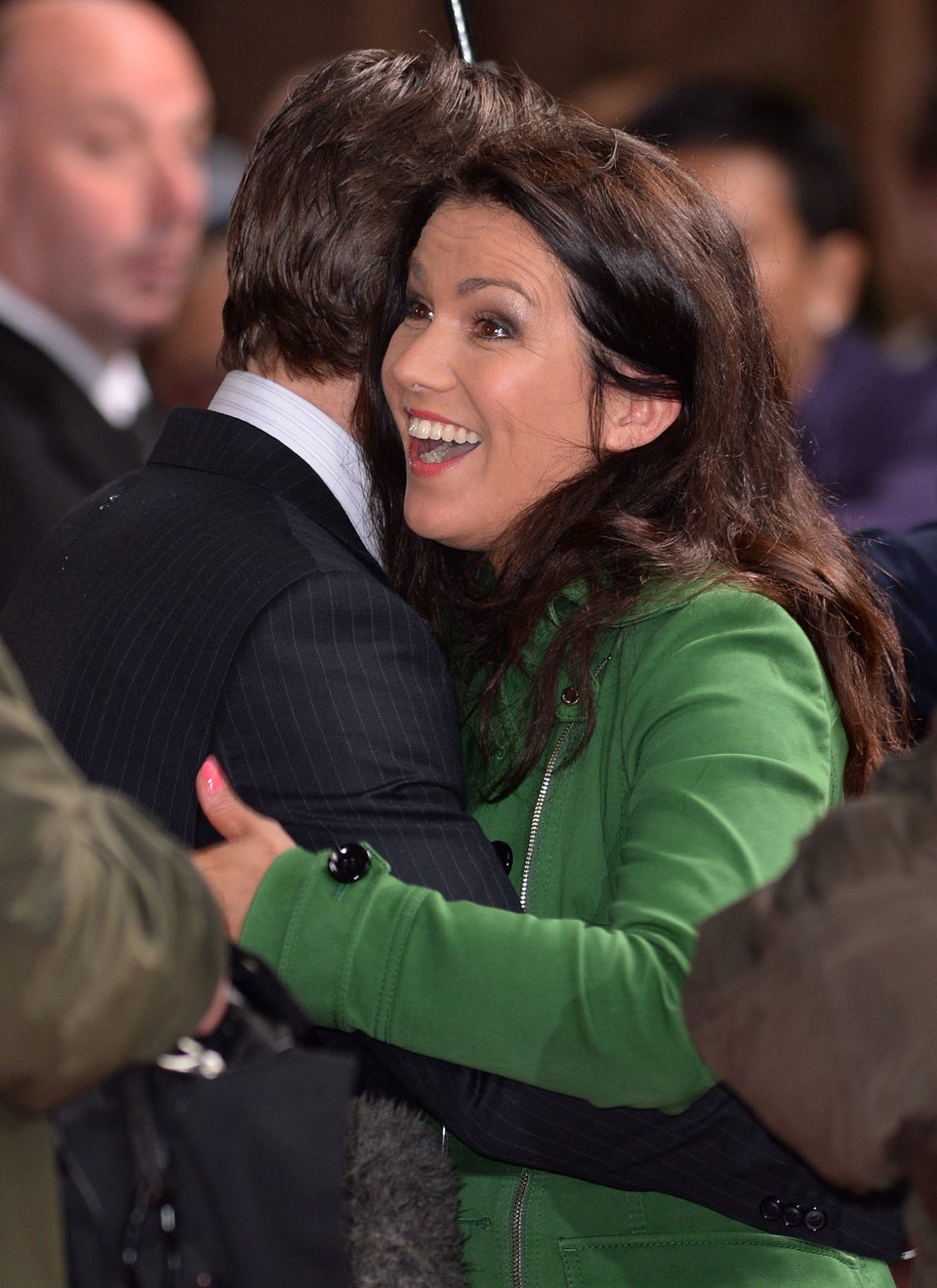 1. The time she stole a hug off Tom Cruise...