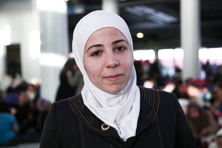 18-year-old Bahan, who was recently married, has plans to become a nurse. "When I close my eyes I see Damascus where I grew u