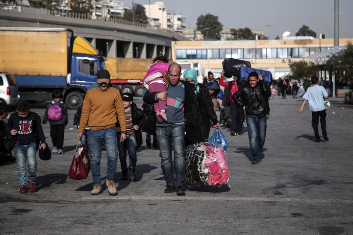 The Greek government's input into taking care of refugees and migrants has been minimal.