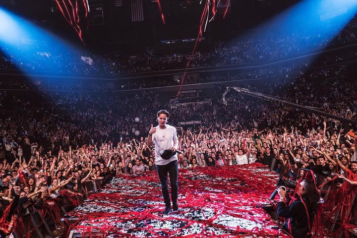 Kygo following his headling show at Brooklyn's Barclays Center.