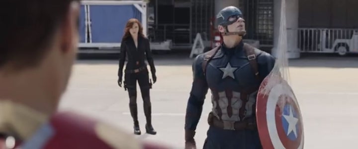 Unfortunately for Chris Evans, Captain America isn't the focal point of his own trailer