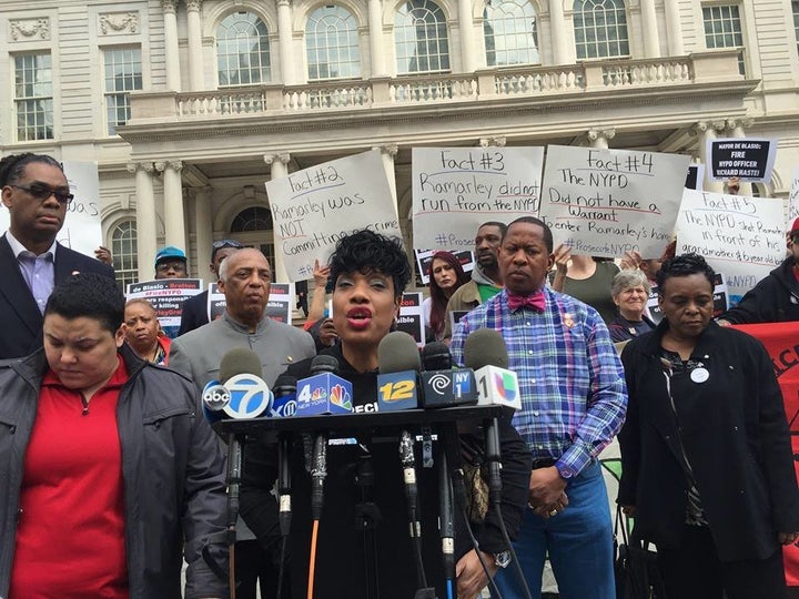 Constance Malcolm, whose son Ramarley Graham was killed by an NYPD officer in 2012.