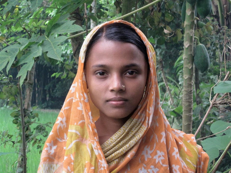 Rina Begum, married at 14.