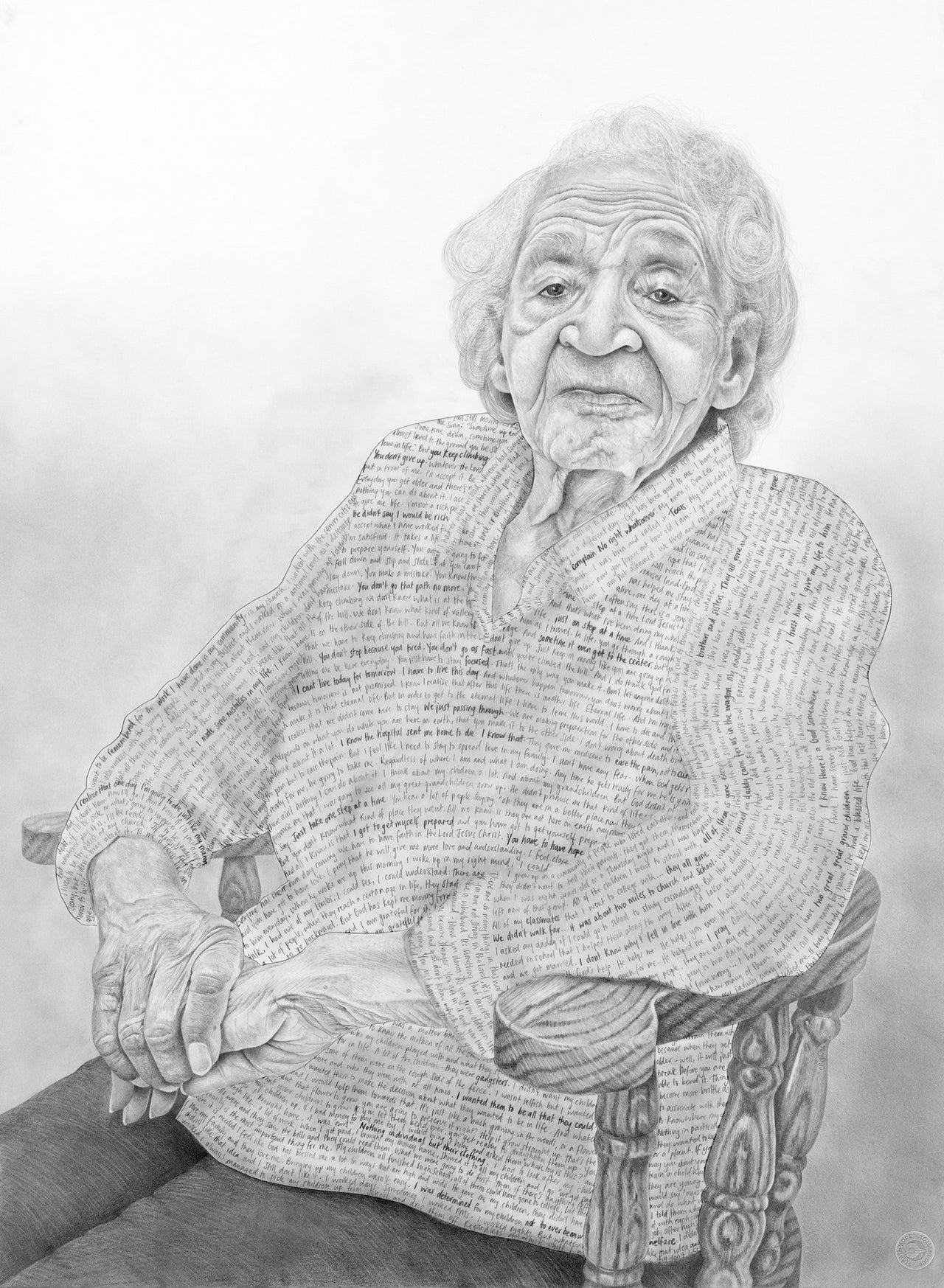 "I was introduced to Ora through Pathways Hospice. We met in her home in Portola where she lived with several generations of her family. At 99 years old, Ora was a great-great-grandmother of two and the last living person of her many siblings and school friends. Ora was a staunch believer in resilience and hard work and was proud that each of the generations of her family had more opportunities than the last. At the age of 8, Ora decided to be baptized into Christianity and went on to be an active member of her Church community throughout her life. She attributed her ability to move through life’s challenges to her unwavering faith in God and told me that she had spent her whole life in preparation for the day that God would decide to take her from this earth. Ora died on January 8, 2016."