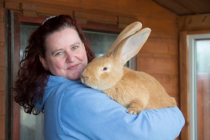 Jen Hislop with Atlas.