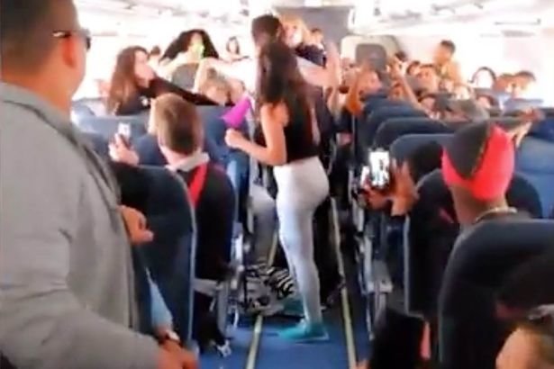 All-Women Plane Brawl Breaks Out Over Boom Box On Spirit Airlines ...