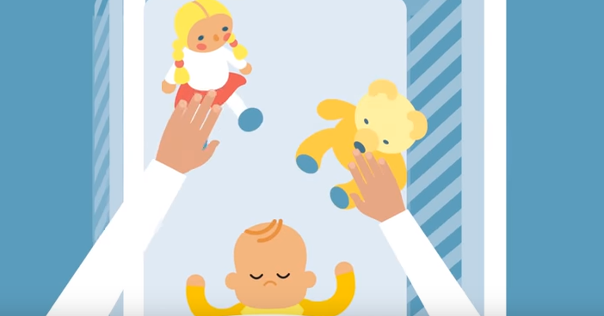 Safer Sleep Week The Lullaby Trust's Animation Provides Advice To