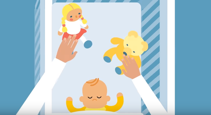 The video lists dos and don'ts for parents in an animated form