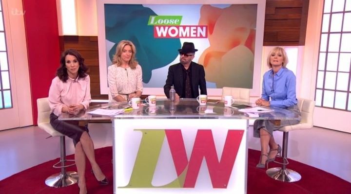Andrea explained Katie's absence during a link-up with 'This Morning'