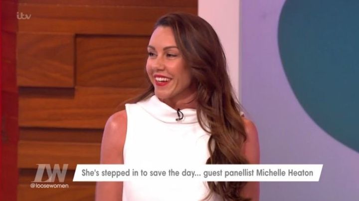 Michelle Heaton stepped in to save the day
