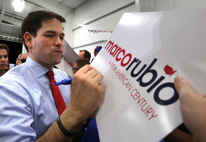 Sen. Marco Rubio (R-Fla.) points out that the next president will be in charge of American troops who may be Musli