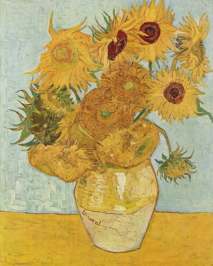 <i>Vincent van Gogh, Sunflowers (1889). This is the third version of the composition. </i><br><i>Photo: courtesy the Neue Pin