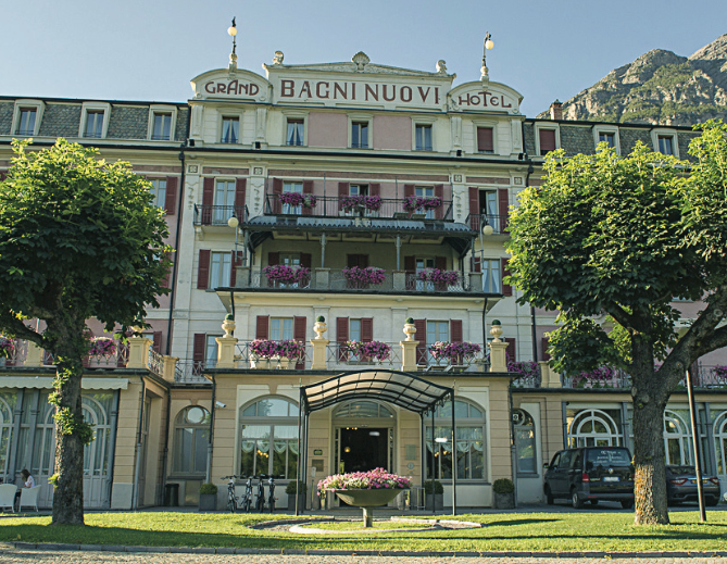 The Hotel Bagni Nuovi.