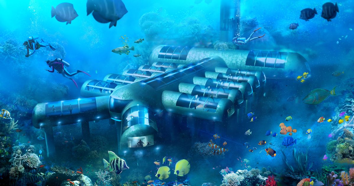 This Underwater Hotel Wants To Lead The Way In Restoring Reefs