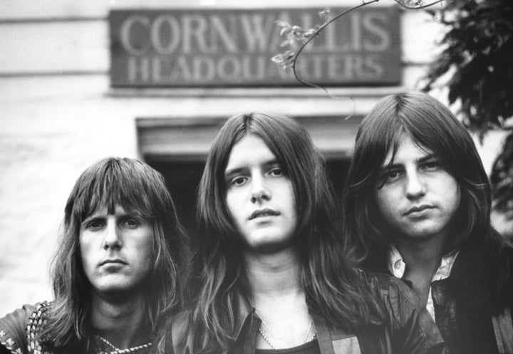 Photo of Emerson Lake and Palmer from 1970