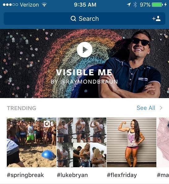 #VisibleMe aims to provide a platform for LGBTQ youth to share their experiences with coming out, dating and spiritual beliefs, among other issues. 