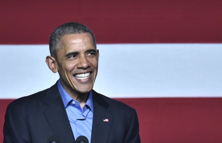 Obama speaks during Democratic National Committee event at the Austin Music Hall on March 11, 2016 in Austin, Texas