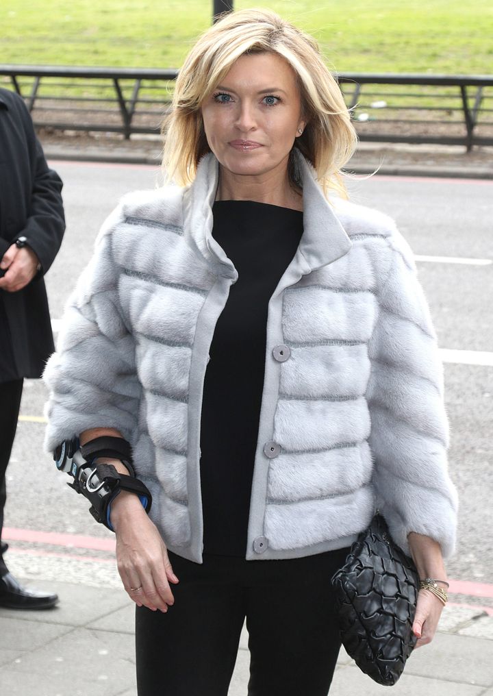 Tina Hobley says her injury was not her fault