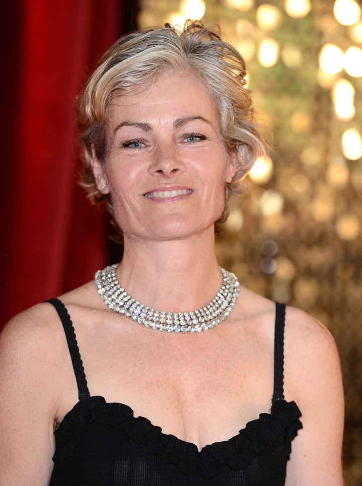 Janet at the 2013 British Soap Awards