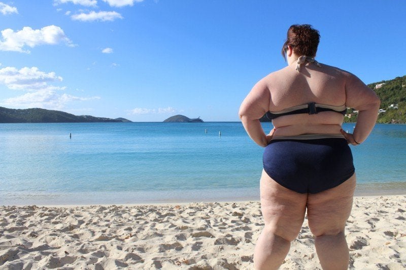 Fashion Fail: This Website Showed Plus-Size Shorts on a Model With Her Body  in One Leg