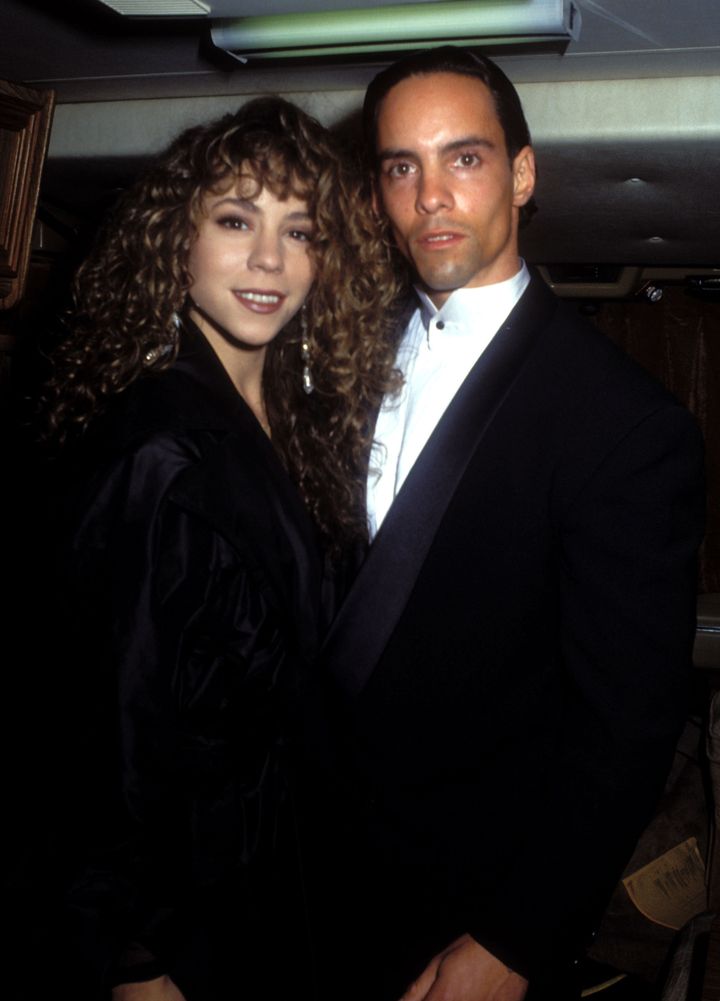 Mariah and her brother Morgan in happier times