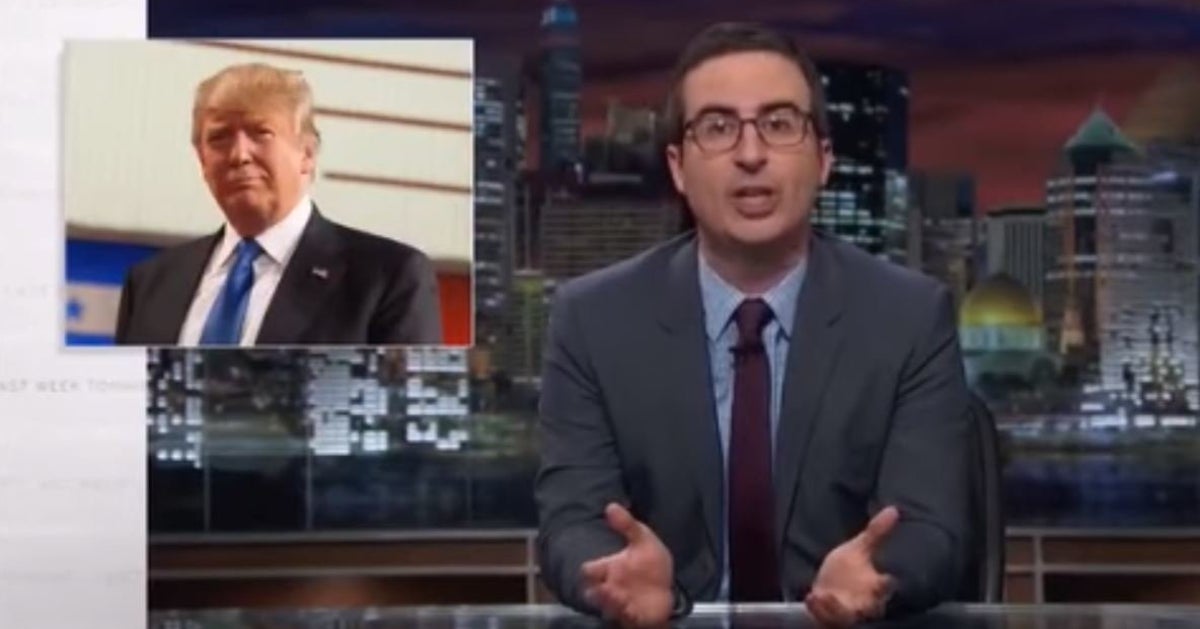 John Oliver On 'Last Week Tonight': 'Obviously Donald Trump Incites ...