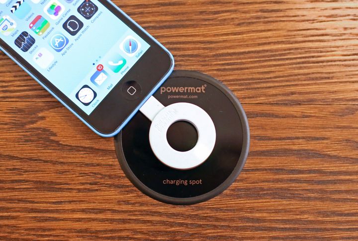 Starbucks gave the iPhone wireless charging capabilities in the form of a free dongle that would work in select stores.