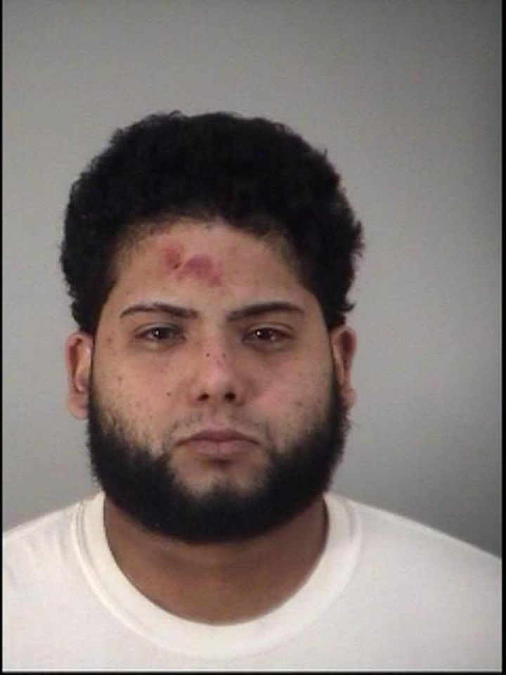 Carlos Adonis Ramos-Erazo, 24, was arrested for speeding last Thursday. He told authorities he was rushing to use a bathroom. Police said he later defecated in a patrol car.