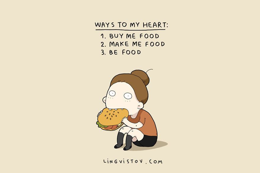 When food is the key to your soul.