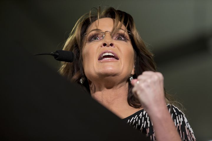 In January, former Alaska Gov. Sarah Palin endorsed presidential candidate Donald Trump.