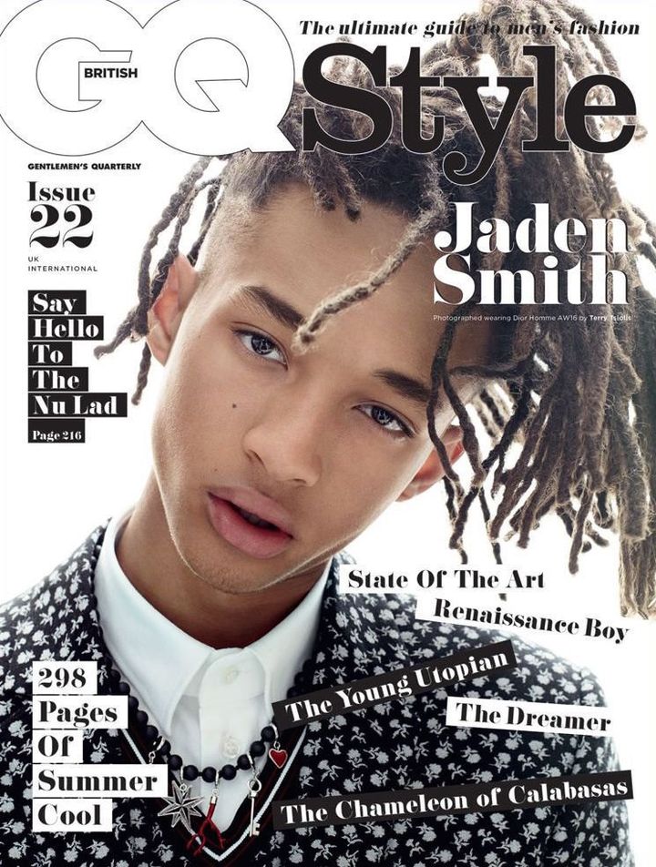 Jaden Smith covers the Spring/Summer issue of British GQ Style.