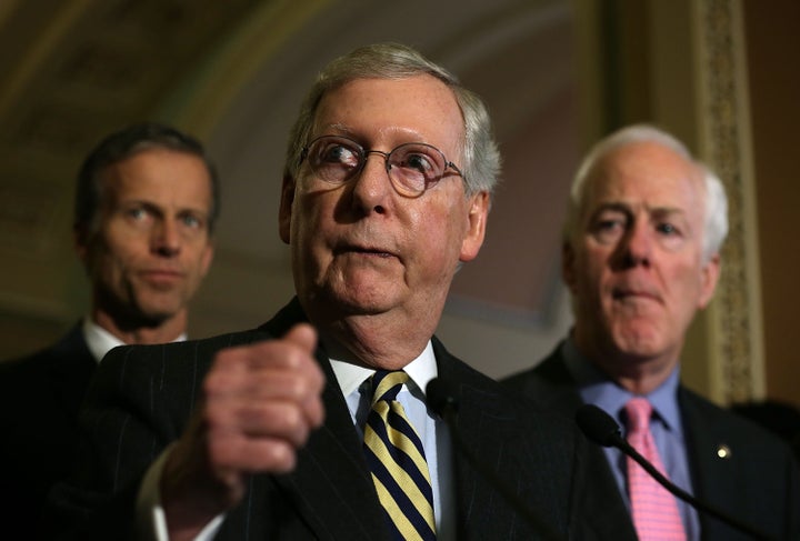 Senate Majority Leader Mitch McConnell says he had a "good conversation" with Donald Trump on Tuesday.