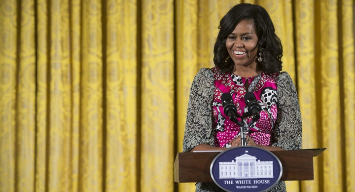 "Against the most heartbreaking odds, these girls never lose hope in themselves," Obama wrote in Lenny Letter on Wednesday.