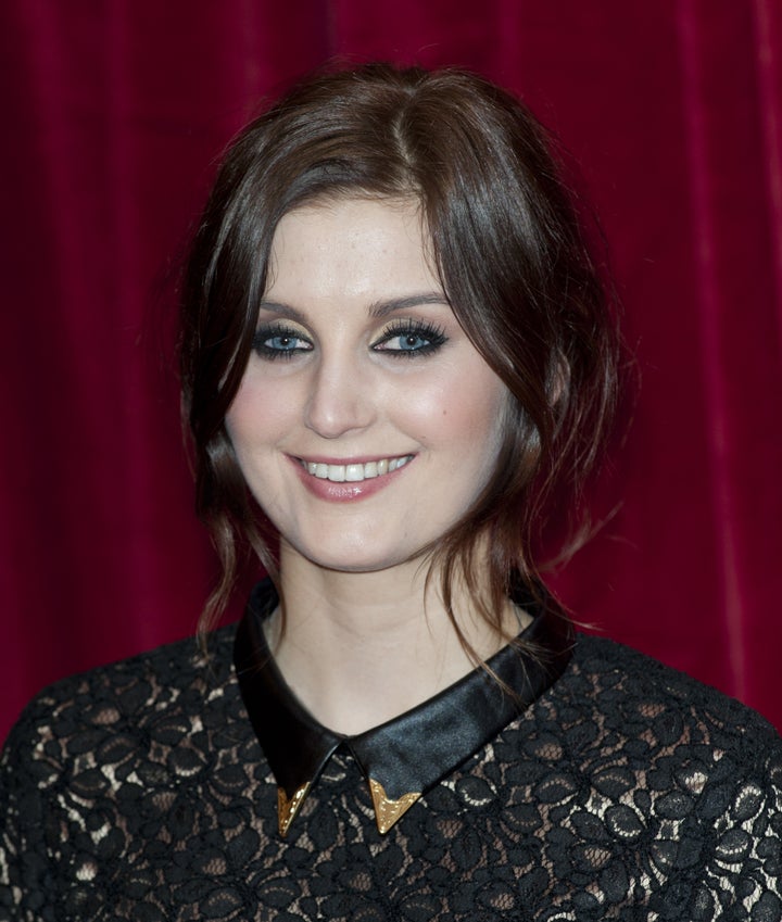 Sophie at the 2012 British Soap Awards