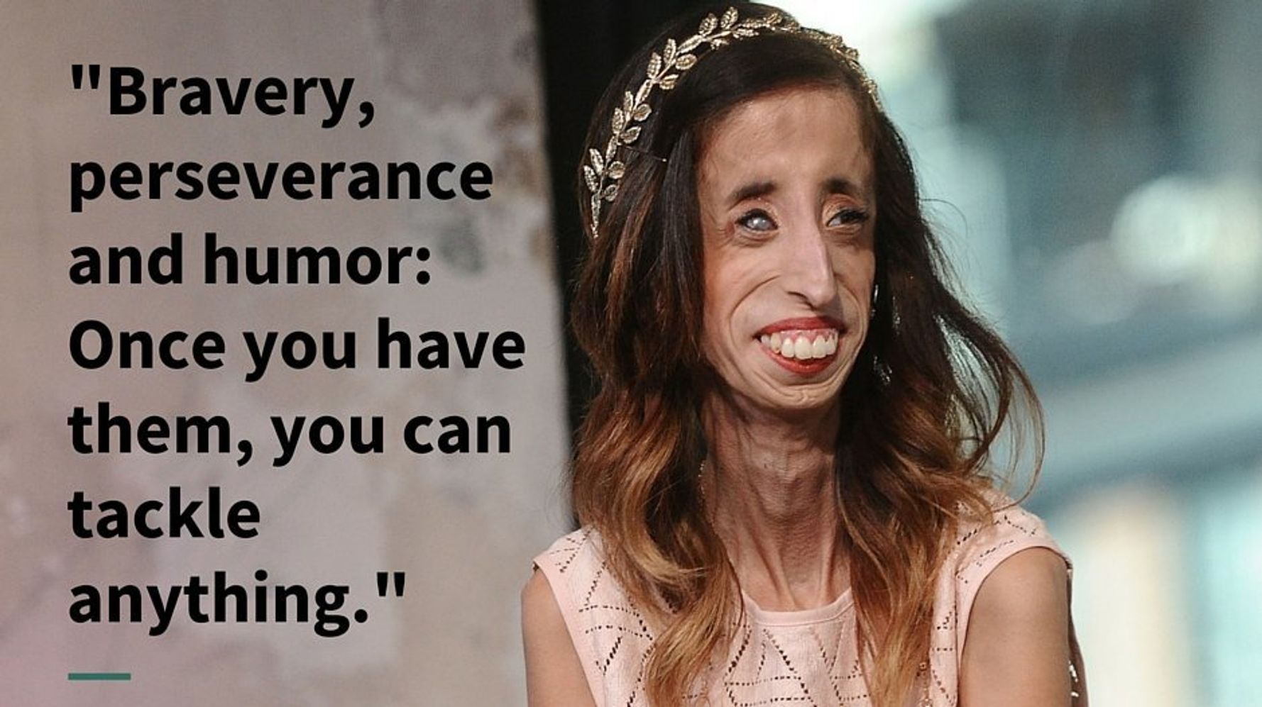Lizzie Velasquez On How She Turned Others' Hate Into Self-Love.