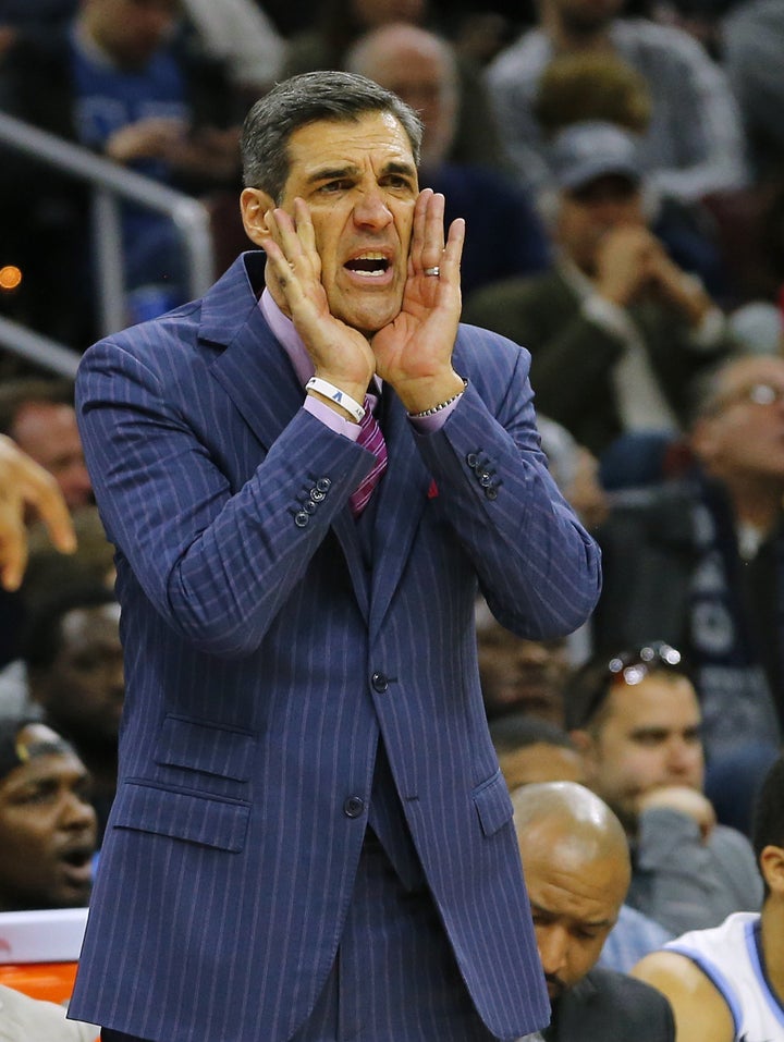 Jay Wright's 1 seeded-Wildcats failed to make it out of the first weekend last year.