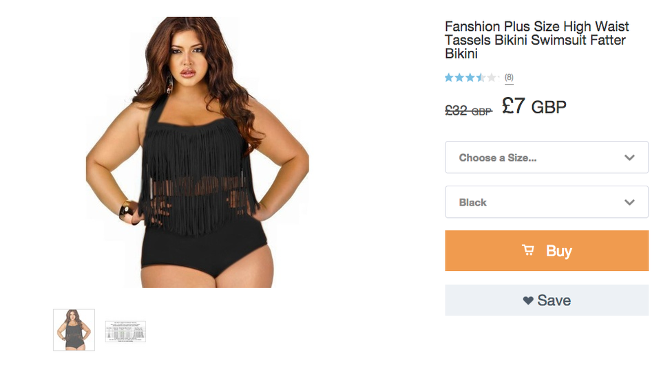 Yikes: Listings for Plus-Size Clothing on Wish.com Use Words Like Fat and  Fatter